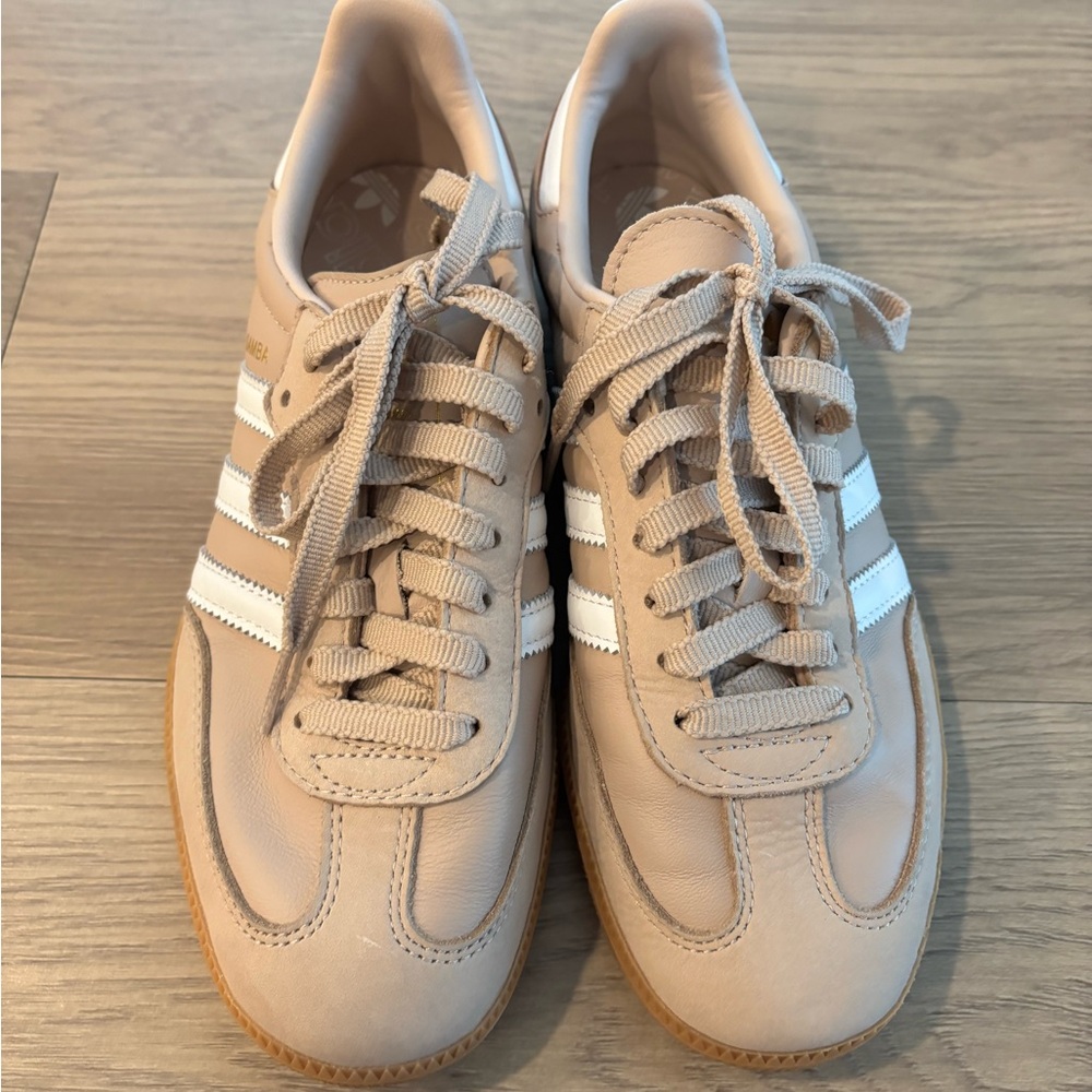 Adidas sambas beige neutral